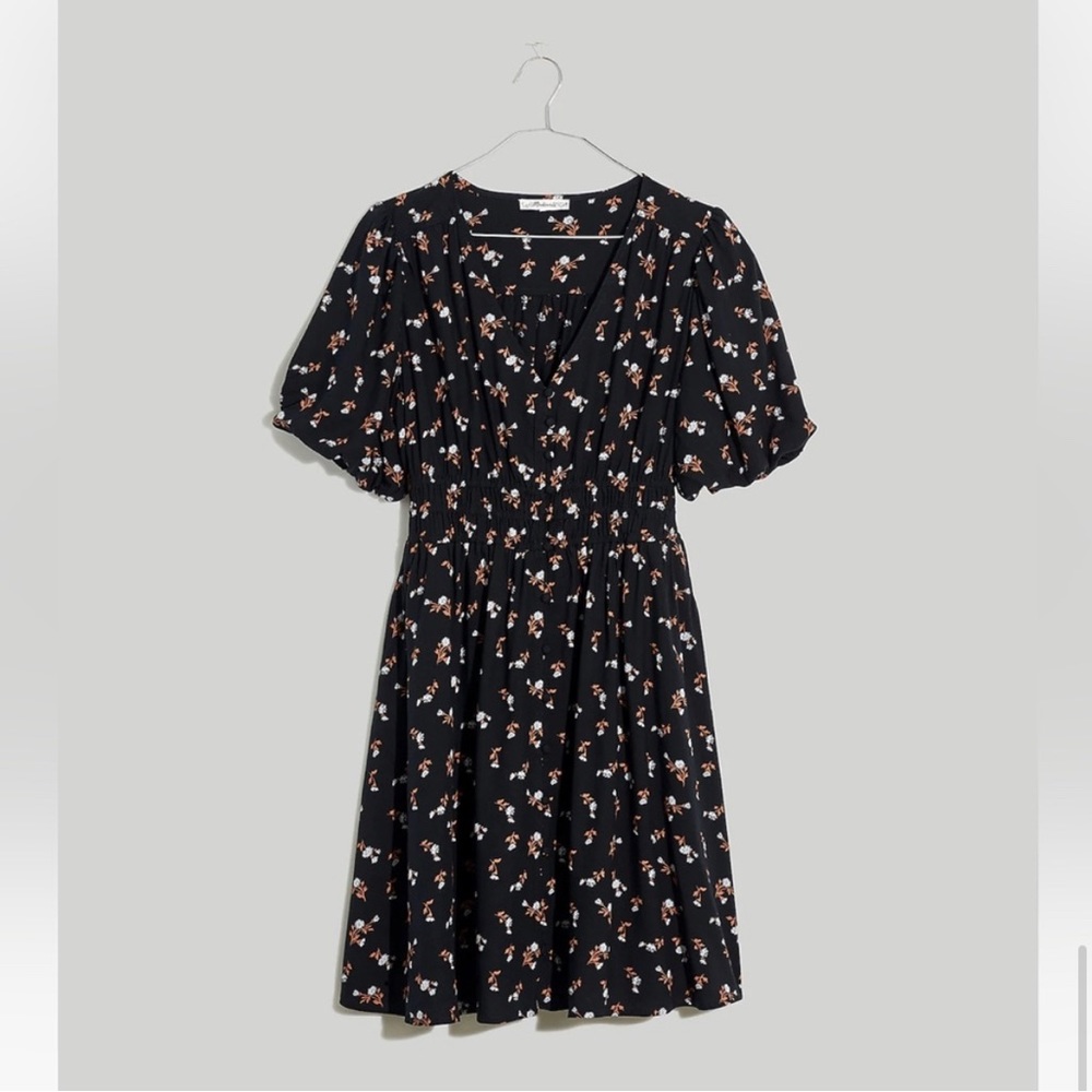 Woodland floral Sophia dress